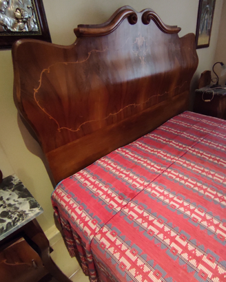 Letto matrimoniale e comodini STILE Maggiolino