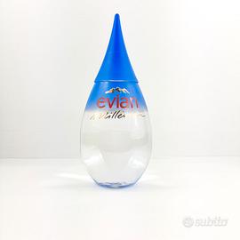 Bottiglia Acqua Evian 2000 Millenium Sigillata