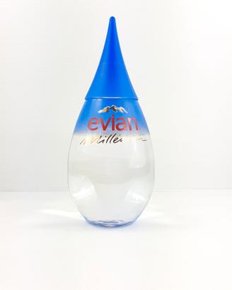 Bottiglia Acqua Evian 2000 Millenium Sigillata
