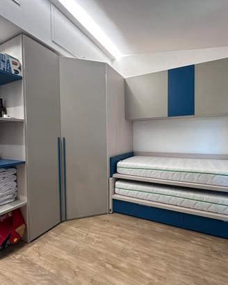 Cameretta Camera Ragazzi Bambini Moretti