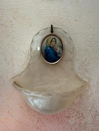 Acquasantiera in madreperla