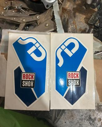 Rock shox forcella adesivi