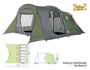 Tenda da campeggio 4 Posti Da Gama Coleman