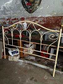 LETTO DI FERRO BATTTUTO