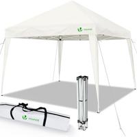 Gazebo Pieghevole da Giardino 3x3 M, Mercato Tend
