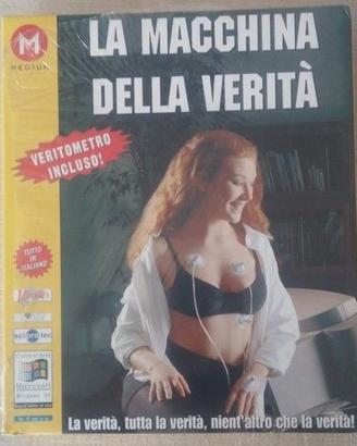 La Macchina della Verità. PC game piccante vintage