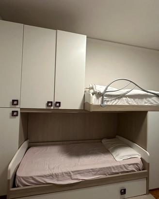 Cameretta con 3 posti letto 230€