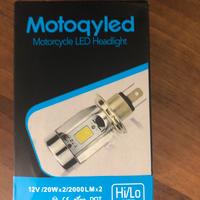 Lampadina led h4 per faro moto