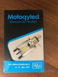 Lampadina led h4 per faro moto