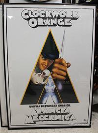 Locandina cinema Arancia Meccanica - Pulp Fiction