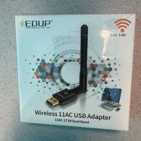 Adattatore Wi-Fi USB EDUP Dual Band 2.4G/5.8G