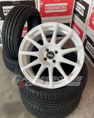 Set estivo  17" ABARTH Excalibur + Gomme Nankang