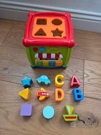 Giocattolo cubo multi attività Montessori