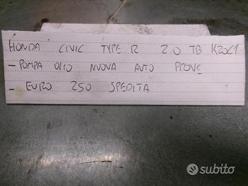 Pompa olio honda civic type r 2.0 tb k20c1