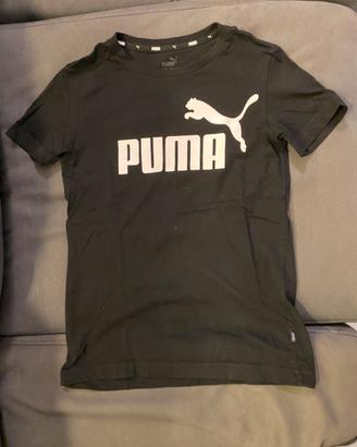 t-shirt puma nera