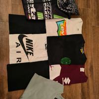 LOTTO di maglie Nike/Iuter/Levi's +2 felpe