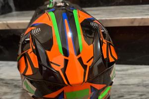 casco motocross come nuovo