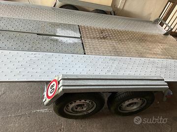 carrello trasporto auto 2assi ellebi