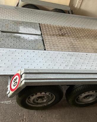 carrello trasporto auto 2assi ellebi