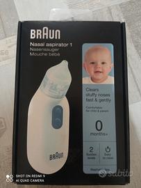 aspiratore nasale braun nuovo