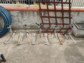 slittino completo di irrigatore pioggia Carnevali