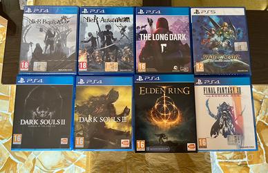 8 Videogiochi PS4 e PS5 NON SPEDISCO