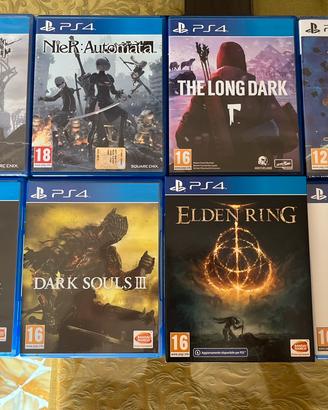 8 Videogiochi PS4 e PS5 NON SPEDISCO