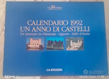 calendario 1992 un anno di castelli itinerari