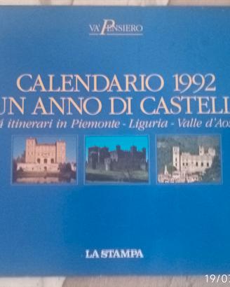 calendario 1992 un anno di castelli itinerari