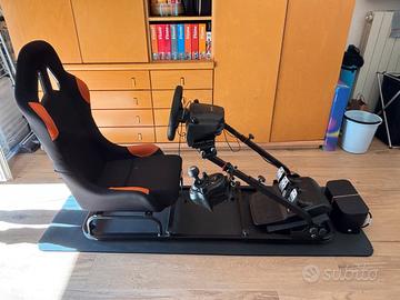 Postazione sim racing completa — Usata con cura