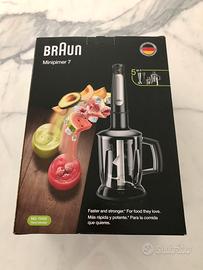 Frullatore Braun MQ7045X, NUOVO!!