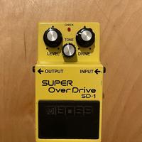 Boss SD-1 super overdrive