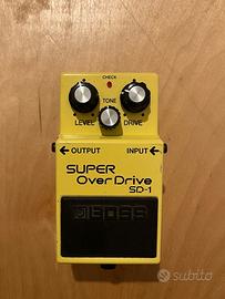Boss SD-1 super overdrive