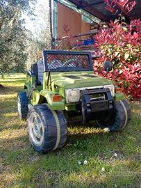 Jeep auto elettrica bambini 