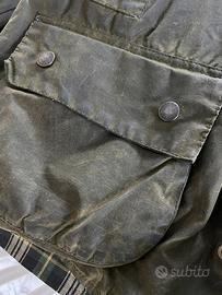 Barbour Beaufort VERDE con imbottitura originale