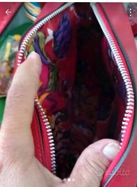 Borsa   vera pelle.