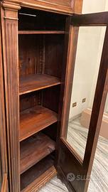 Vetrina antica legno massello