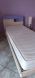 Lettino singolo + materasso 