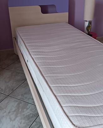 Lettino singolo + materasso 