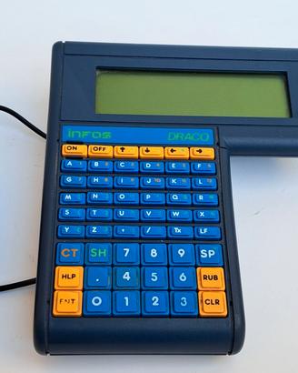 Microcomputer portatile Infos Draco Vintage anni '