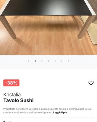 tavolo Kristalia