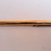 Penna a Sfera Lalex Placcata D'oro Vintage 1970