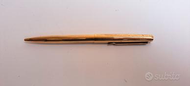 Penna a Sfera Lalex Placcata D'oro Vintage 1970