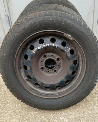 Treno gomme citroen c3