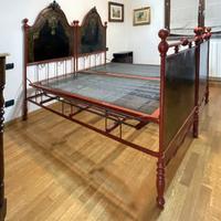letto in ferro battuto