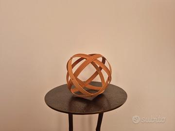 Genesa Crystal in legno di faggio - 20 cm