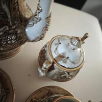 Servizio da caffe in ceramica Capidimonte anni 70