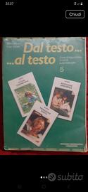Dal testo al testo corso di lingua italiana 