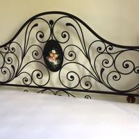 Letto in ferro battuto