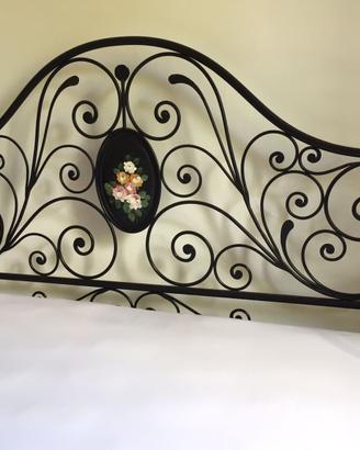 Letto in ferro battuto